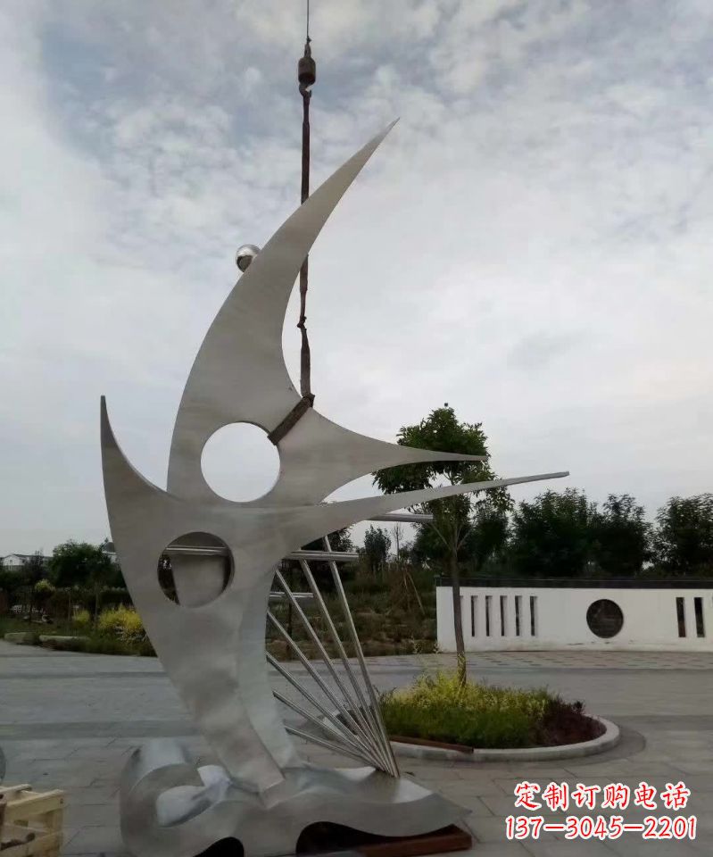 金华不锈钢帆船雕塑,铸就无限美丽