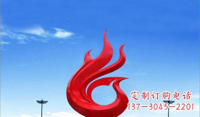金华优雅定制,高贵不锈钢凤凰雕塑