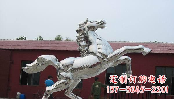 金华中领雕塑-不锈钢动物雕塑