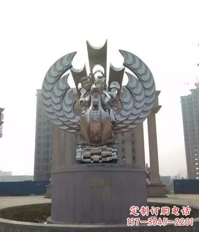金华欣赏美丽的不锈钢凤凰雕塑