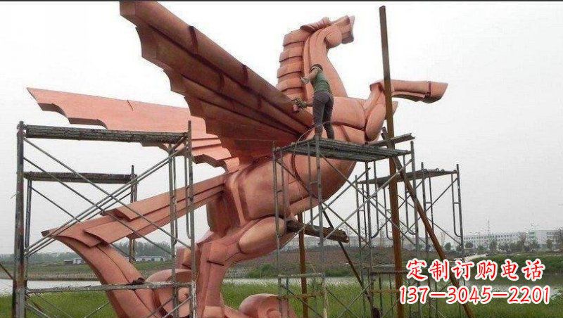 金华飞马铜雕:完美艺术品