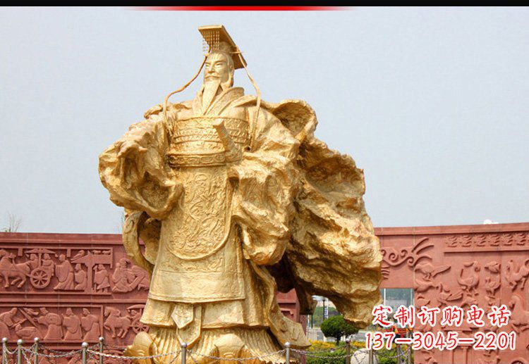 金华铜雕刘邦,一款经典历久弥新的艺术品