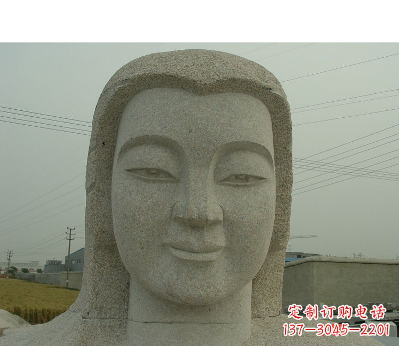 金华广场黄河母亲石雕