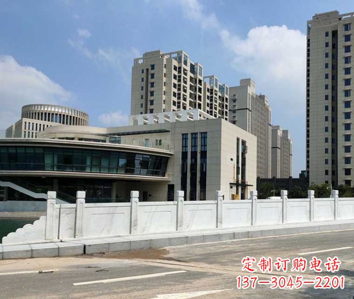 金华享受精美的广场景观大理石栏板雕塑