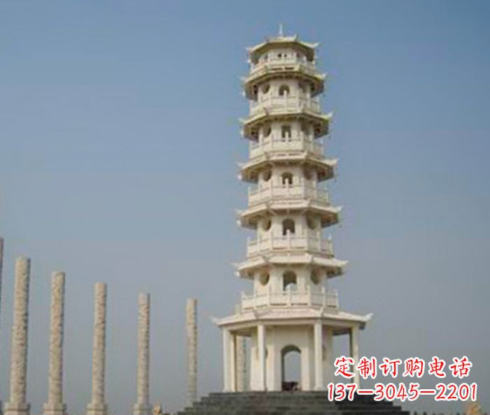 金华多层宝塔石雕:极致精美的雕塑艺术