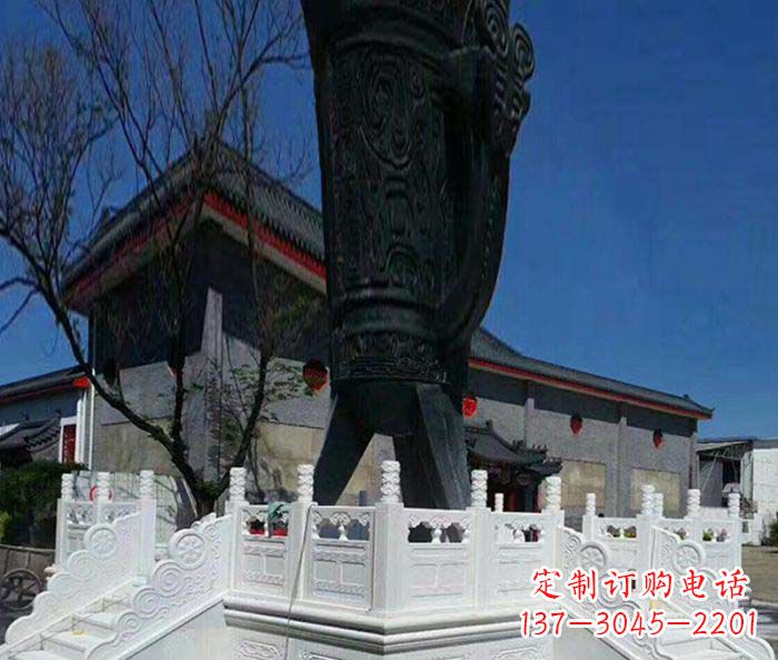 金华汉白玉升旗台石雕:高贵而典雅