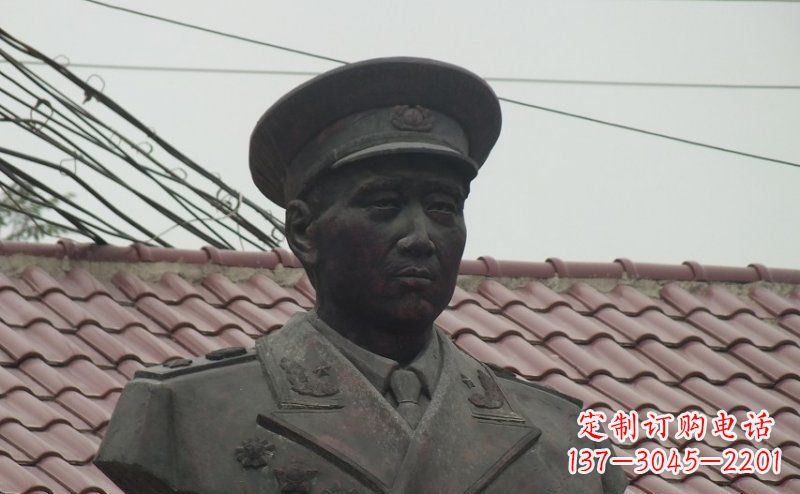 金华广场开国元帅伟人铜雕