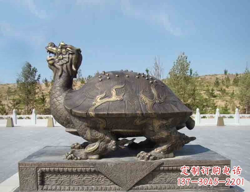 金华我们中领雕塑特制的精美广场青铜龙雕塑