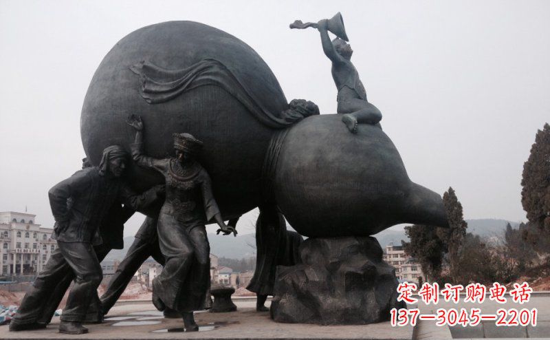 金华皇家感觉,海量葫芦雕塑,满足你的高端定制需求