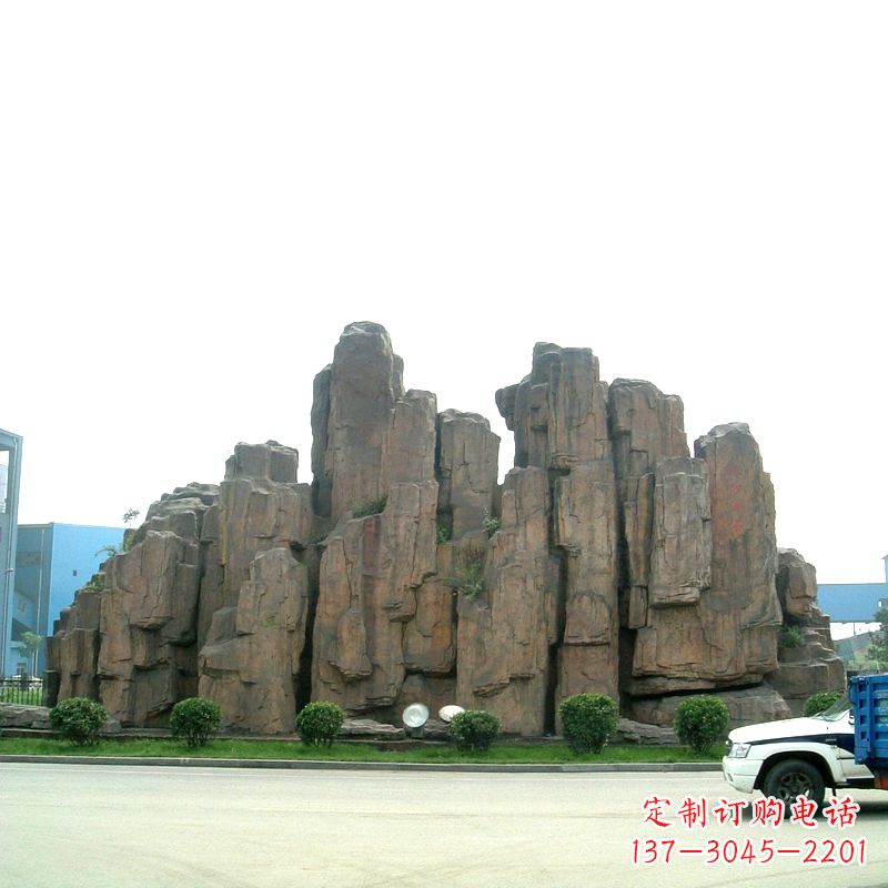 金华中领雕塑:全球领先的广场塑石假山雕塑定制厂家
