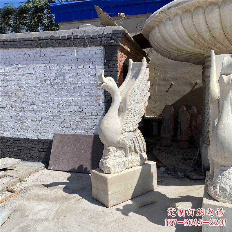 金华中领雕塑艺术精致天鹅雕塑
