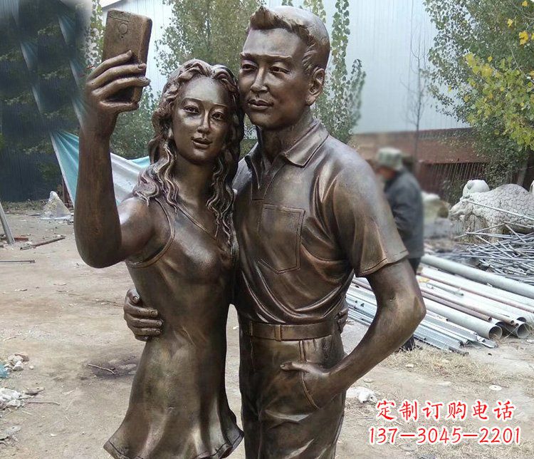 金华中领雕塑:精美的情侣雕塑