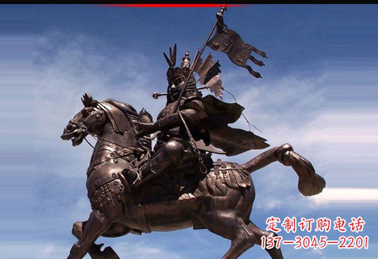 金华风靡全国的将军人物铜雕塑