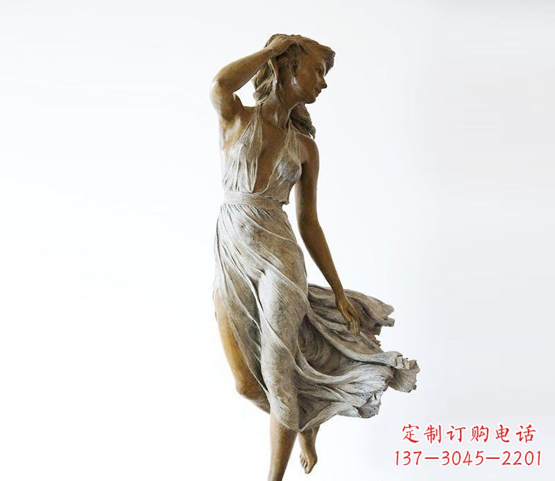 金华空灵优雅的西方美女雕塑