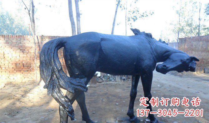 金华广场铜马动物铜雕