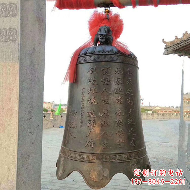 金华广场铜钟雕塑