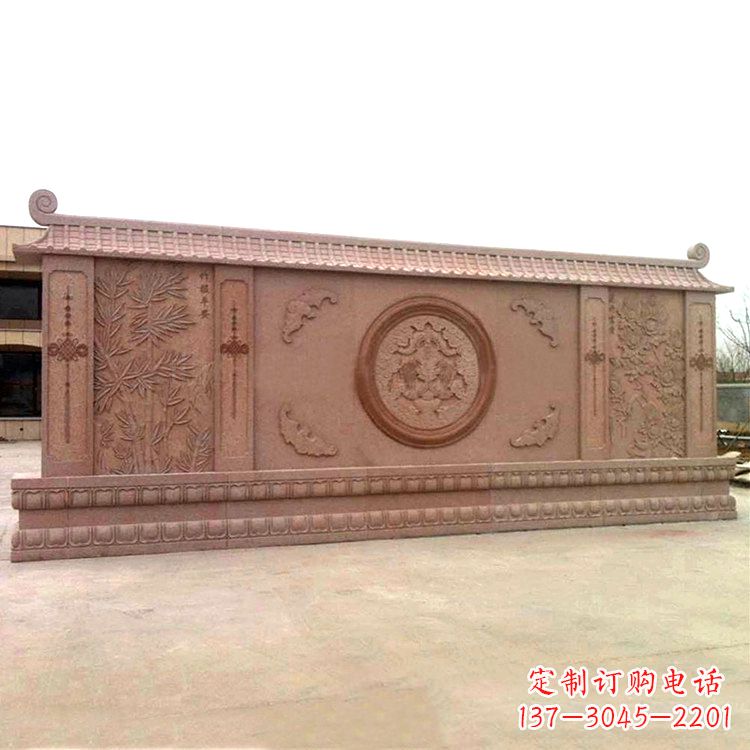 金华定制影壁石雕,让你的空间拥有精美雕塑