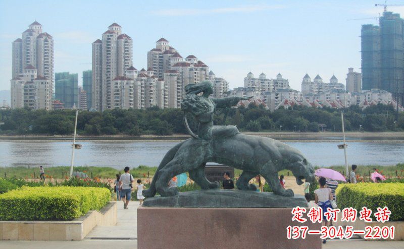 金华中领雕塑:大型铜雕狮子,令您的景观更加出彩!