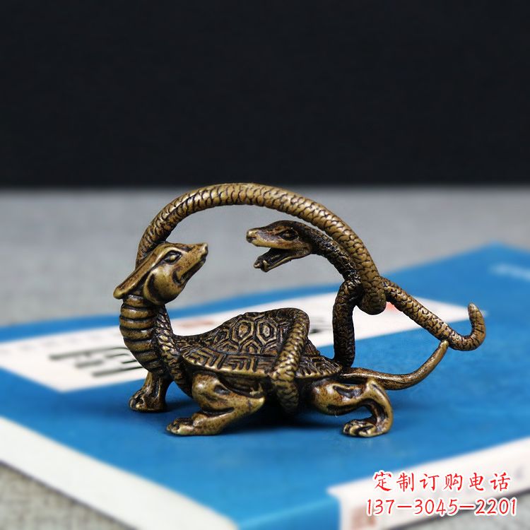 金华龟蛇神兽动物雕塑摆件