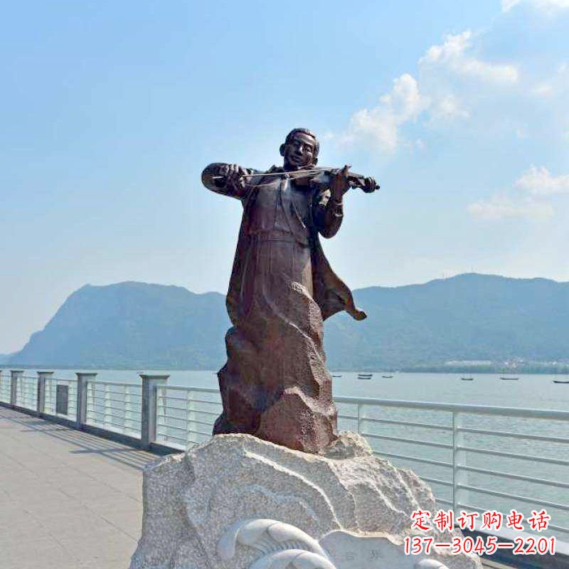 金华古老音乐符号,聂耳雕像给你带来美好回忆