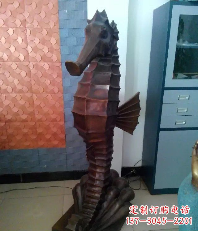 金华海马铸铜动物雕塑,品质保证