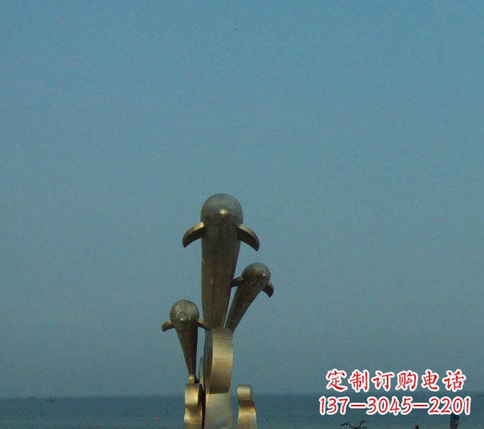 金华浪漫海豚艺术雕塑是中领雕塑为您量身定制的…