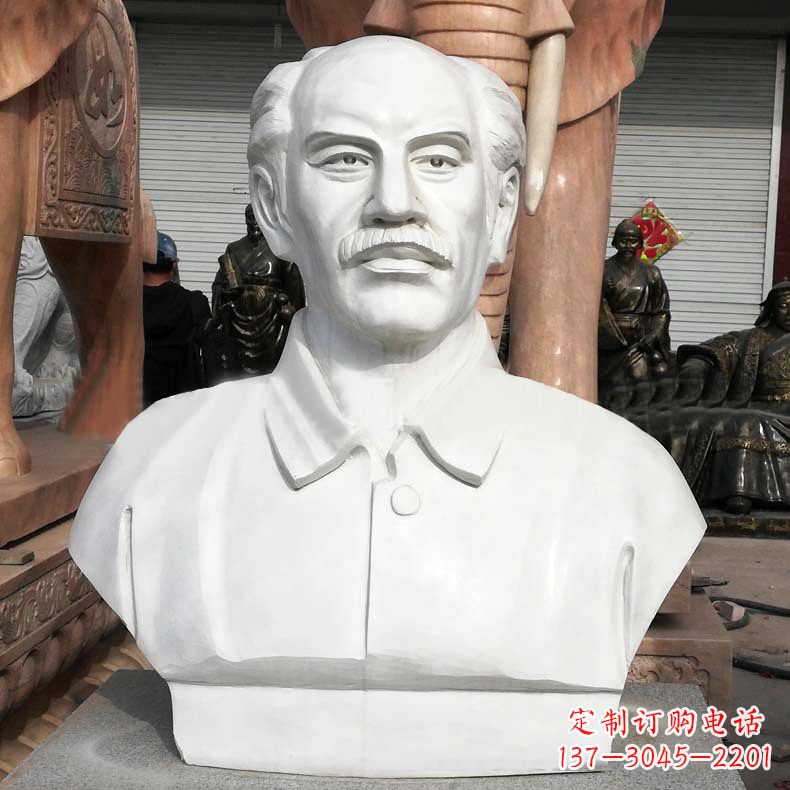 金华白求恩胸像雕塑——校园世界名人著名医生的终极象征