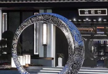 金华精致圆环喷泉雕塑陪伴你的绿色城市