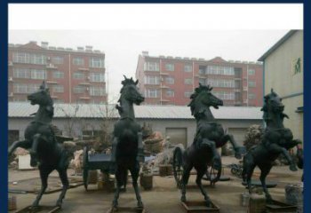 金华中领雕塑推出的优雅动物铜雕飞马，以其出色…