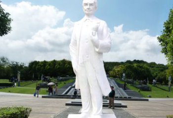 金华爱迪生公园广场世界名人石雕塑