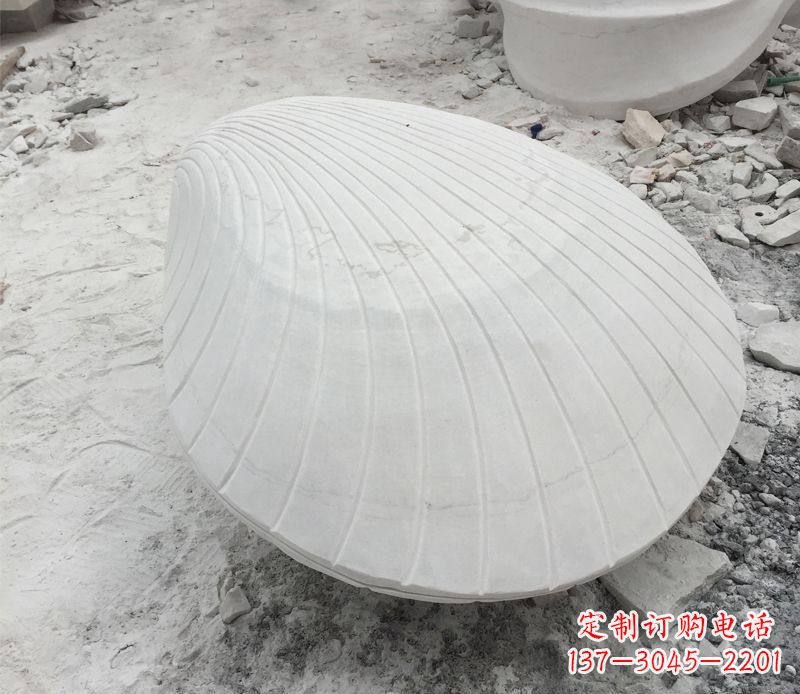 金华汉白玉贝壳石雕