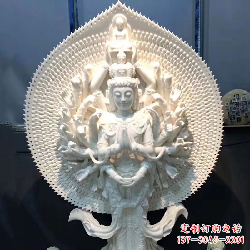 金华中领雕塑以精细的玉石雕刻工艺,精心制作了…