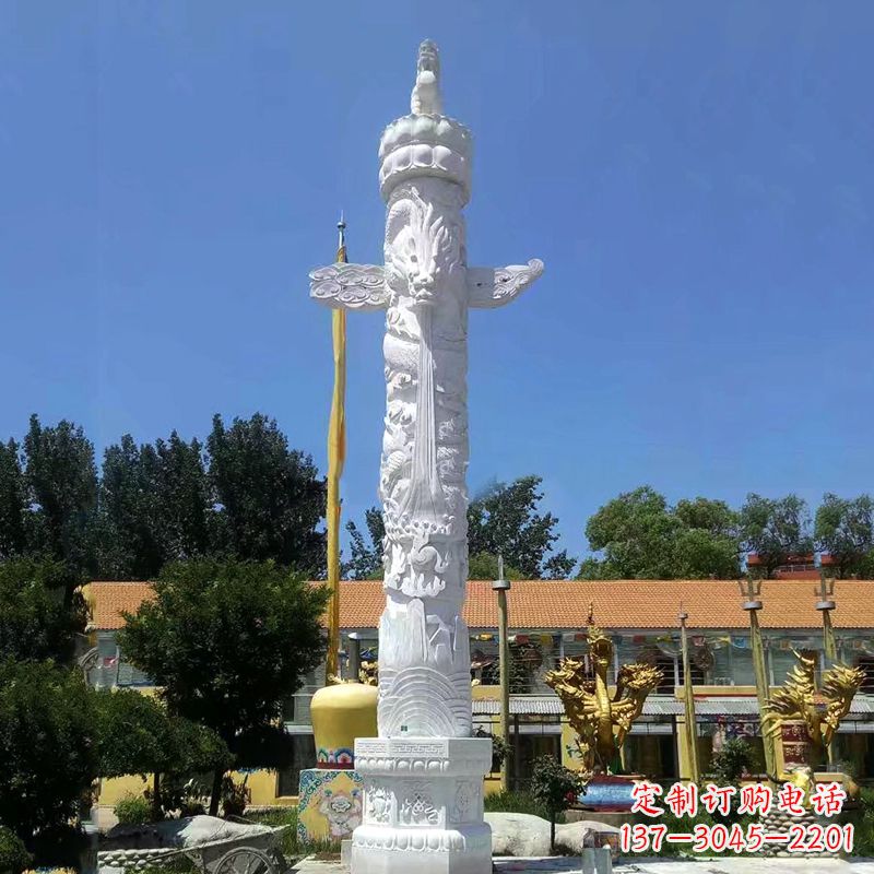 金华汉白玉华表柱