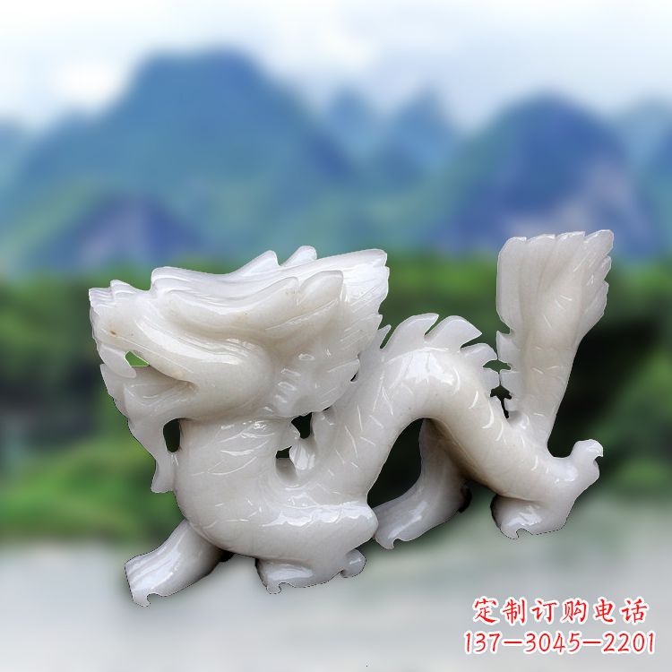 金华汉白玉龙雕塑饱含着中国传统文化的气息,是…