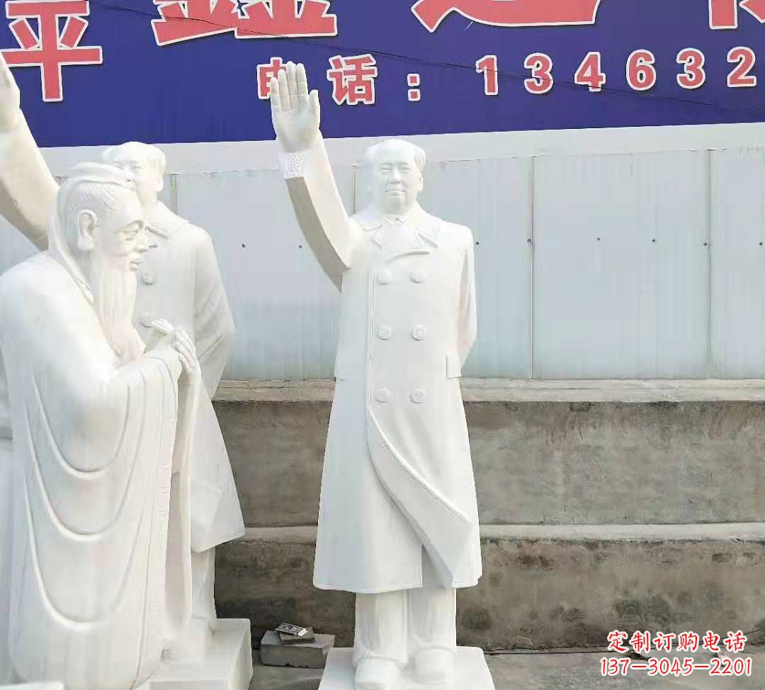 金华中领雕塑:主席石雕,刻画你的荣耀