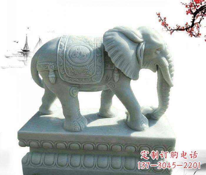 金华大象雕塑诠释华夏传统文化