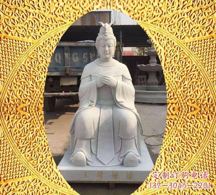 金华中领雕塑汉白玉神像雕塑