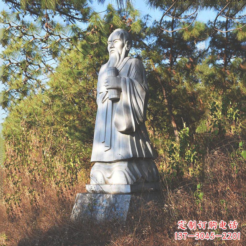 金华传承中国传统文化,让古代名人雕像永驻心中