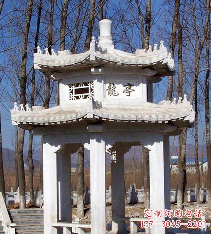 金华合肥双层石雕凉亭,助您畅享凉爽景致
