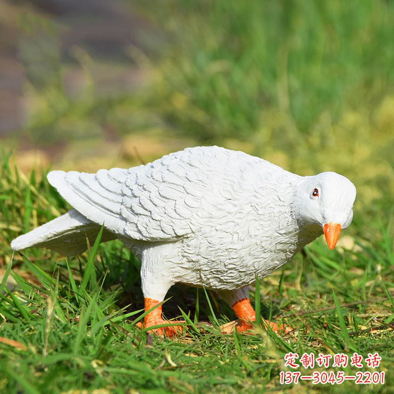 金华中领雕塑:传递和平与爱的和平鸽雕塑