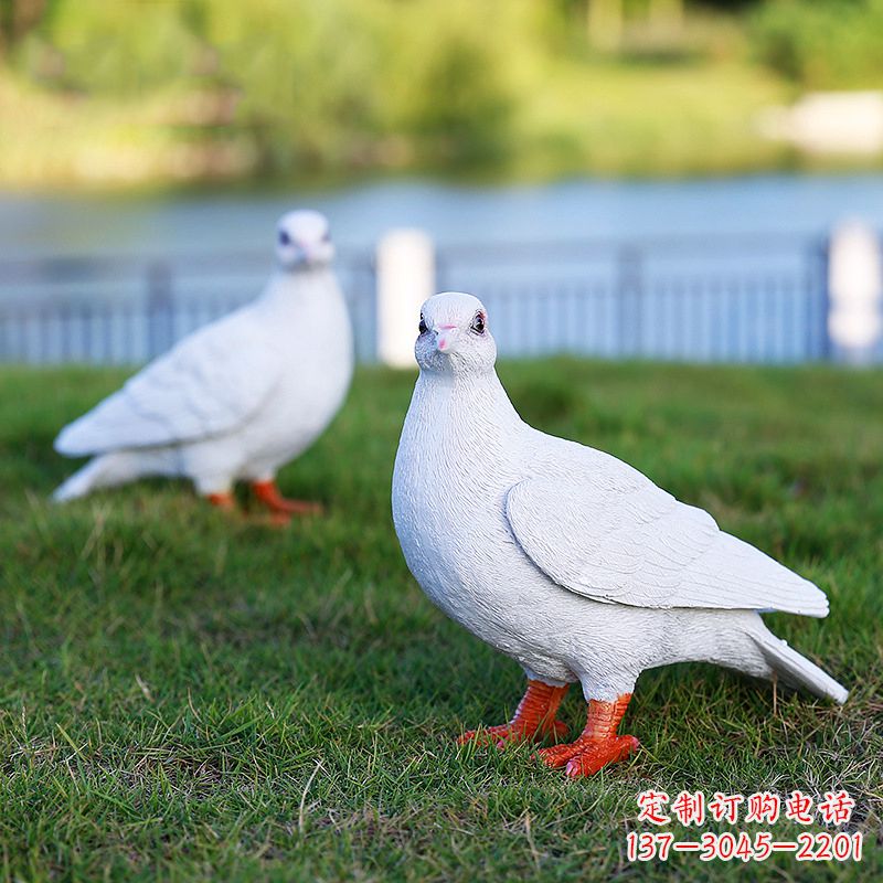 金华新型和平鸽雕塑,让爱与和平传递