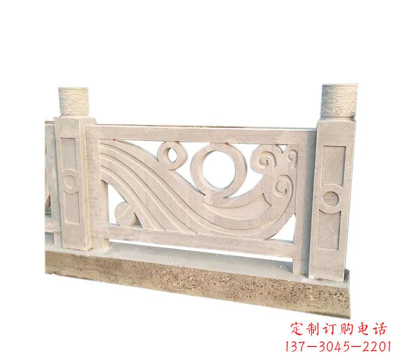 金华精美石栏板雕塑,点缀河边桥梁的美丽