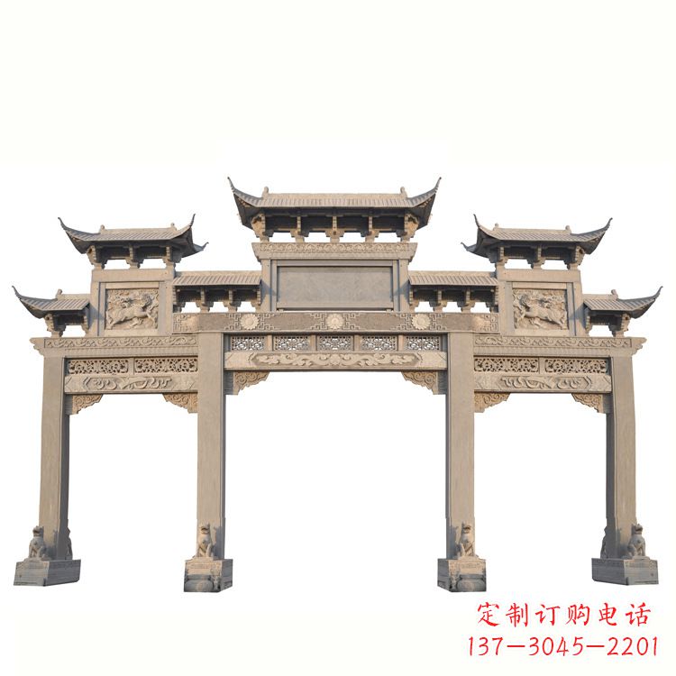 金华红石牌坊雕塑是一家专业从事牌坊雕塑的厂家…
