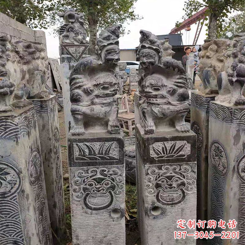 金华中领雕塑——历久弥新的拴马桩雕塑