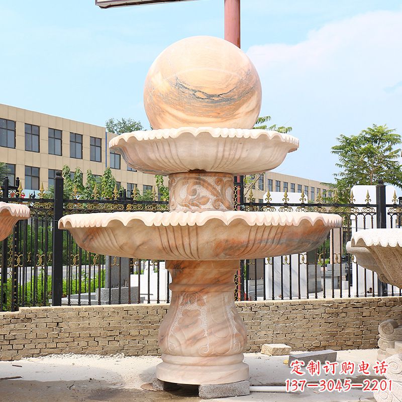 金华湖南石雕风水球,传统工艺与现代美学完美结合