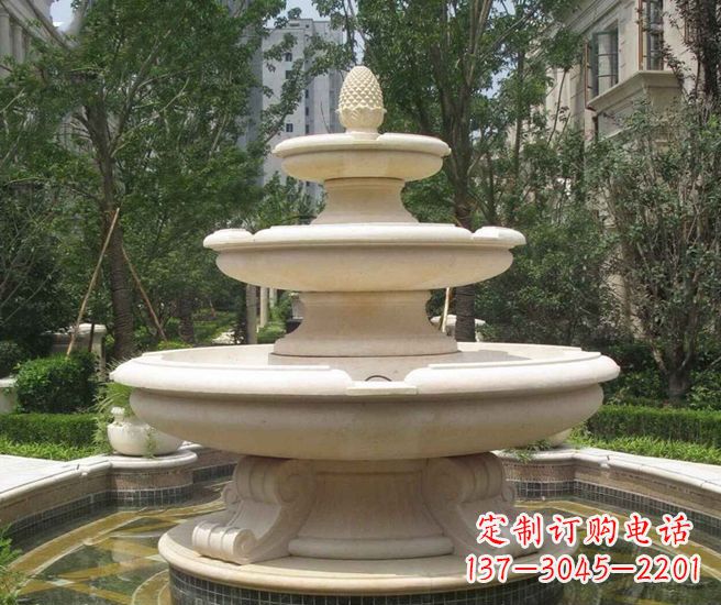 金华丰富精美的喷泉石雕