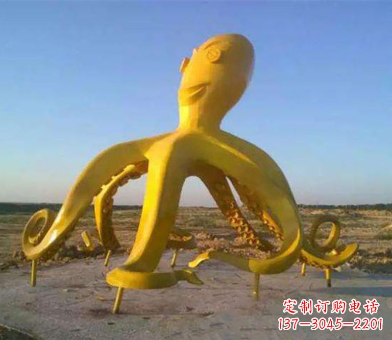 金华新颖别致的章鱼雕塑