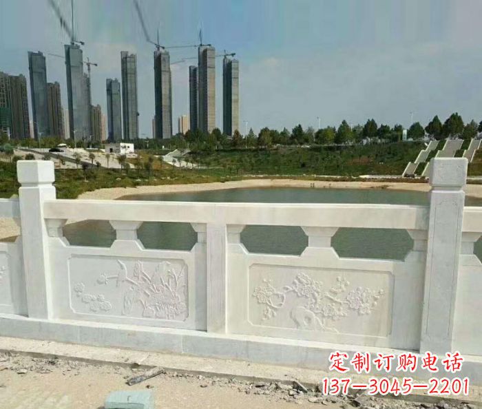 金华护城河建筑石雕栏板,精美绝伦