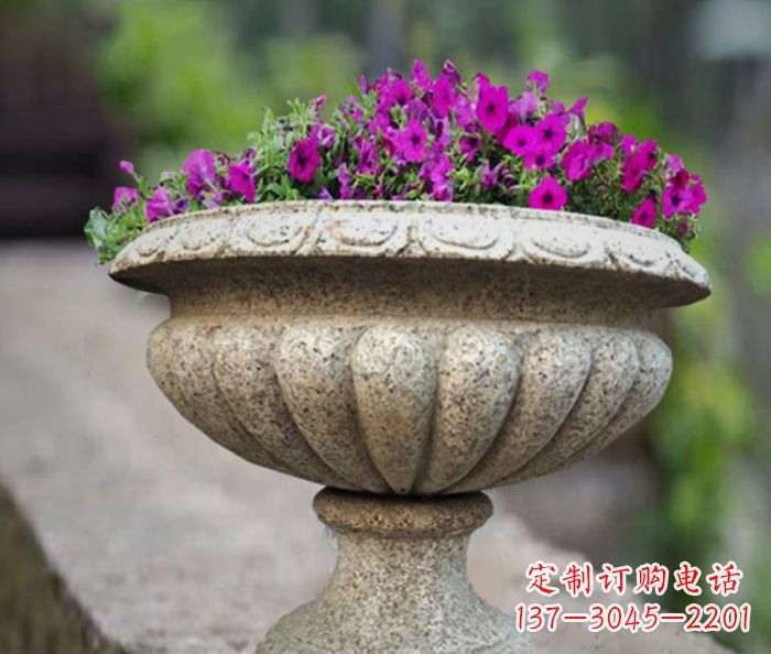 金华专业的花岗岩花盆石雕