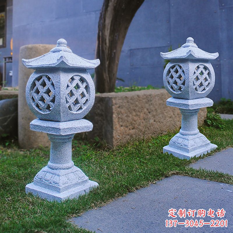 金华花岗岩石灯笼